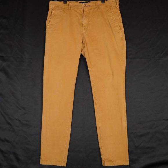 Netplay Other - Netplay Chino Pants Mens 32 Tan Heritage Workwear Slim Tapered Cotton